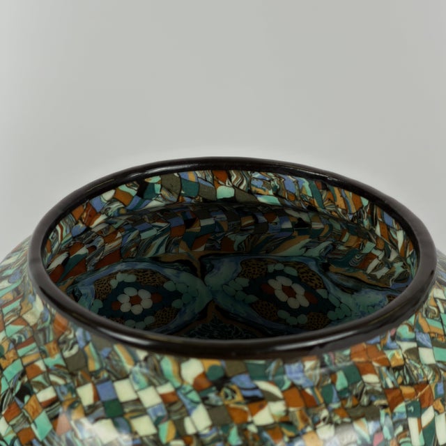Large Mixed Earth Planter by Jean Gerbino, Vallauris, 1950s For Sale - Image 9 of 10
