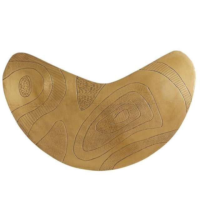 Gold Arteriors Home Glasgow Coffee Table For Sale - Image 8 of 11