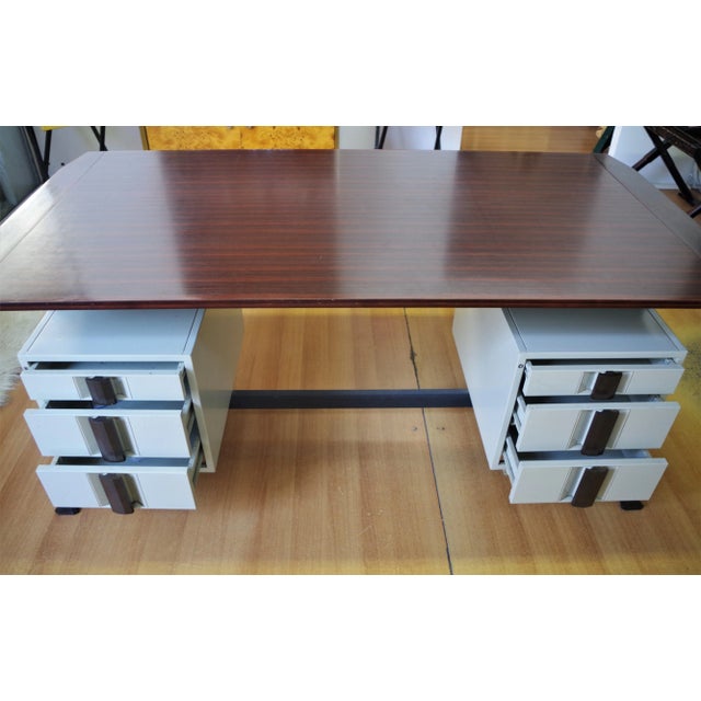 Desk & Display Cabinet from Giaiotti, 1960s, Set of 2 For Sale - Image 6 of 18