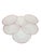 Rotor Dessert Set by J. Drost for Ząbkowice Gospodarcza Huta, Poland, 1970s, Set of 6 For Sale - Image 6 of 9