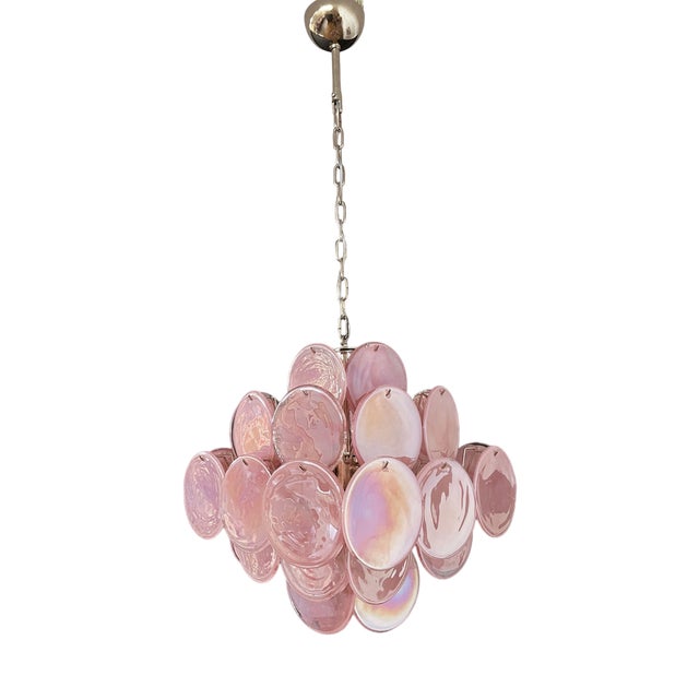 Vintage Italian Murano Chandelier, 1970s For Sale