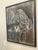 2000 - 2009 Naomi Sanders Original Framed Charcoal Still Life Drawing of Urn and Drapery, 2000 For Sale - Image 5 of 9