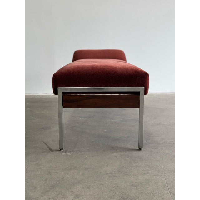 1970s Daybed in Mohair For Sale - Image 10 of 12