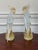 Hollywood Regency Mid-Century Murano Style Glass Birds— A Pair For Sale - Image 3 of 11
