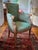 Late 18th Century 18th C French Louis XVI Bergère Fauteuil Chair With Carved Swan Arms For Sale - Image 5 of 12