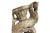 1940s Trumpeting Elephant Fragment on Low Profile Iron Stand ( Pair) For Sale - Image 5 of 10