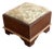 Late 19th Century Victorian Era Mini Upholstered Footstool For Sale