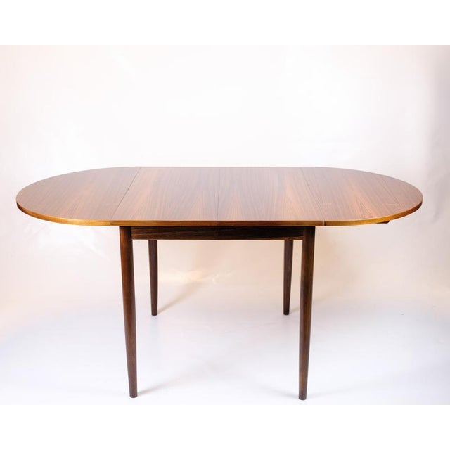 Dining Table in Rosewood with Two Extension Leaves by Arne Vodder, 1960s For Sale - Image 12 of 14