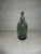 Bottle Green Vintage 1930’s Green Argentina Handmade Glass & Metal Soda/Seltzer Bottle For Sale - Image 8 of 18