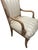 Cream Late 20th Century Meyer Gunther Martini Carved Arm Chair For Sale - Image 8 of 9