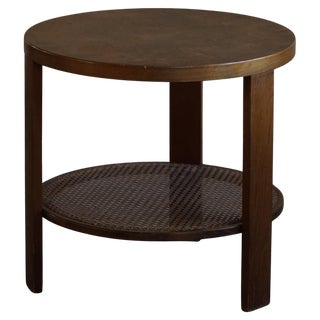 Modern Danish Model 1535 Side Table in Lacquered Beech from Fritz Hansen, 1940s For Sale