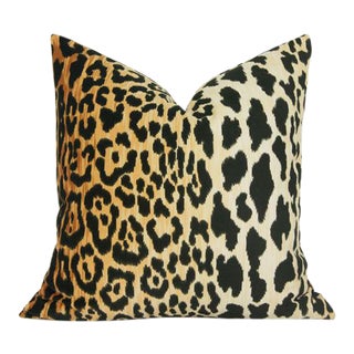 Leopard Velvet Pillow Cover For Sale