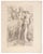Orpheus and Eurydice is a Pencil Drawing realized by André Leroux in 1927. Good condition on a yellowed paper. Signed and...