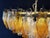 Amber & Clear Poliedri Murano Glass Ceiling Light, 1990s For Sale - Image 12 of 18
