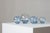 Mid-Century Modern Rondo Vases Aqua by Per Lütken for Holmegaard, Denmark, Set of 5 For Sale - Image 3 of 5