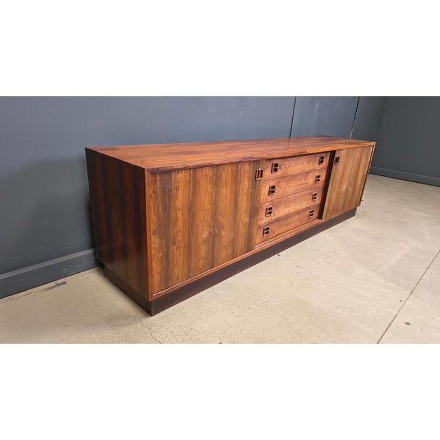 Wood Mid-Century Scandinavian Sideboard from Edmund Jorgensen, 1960s For Sale - Image 7 of 16