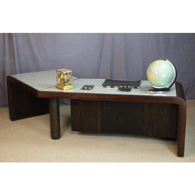 Art Deco Style Desk, 1940s For Sale - Image 11 of 15