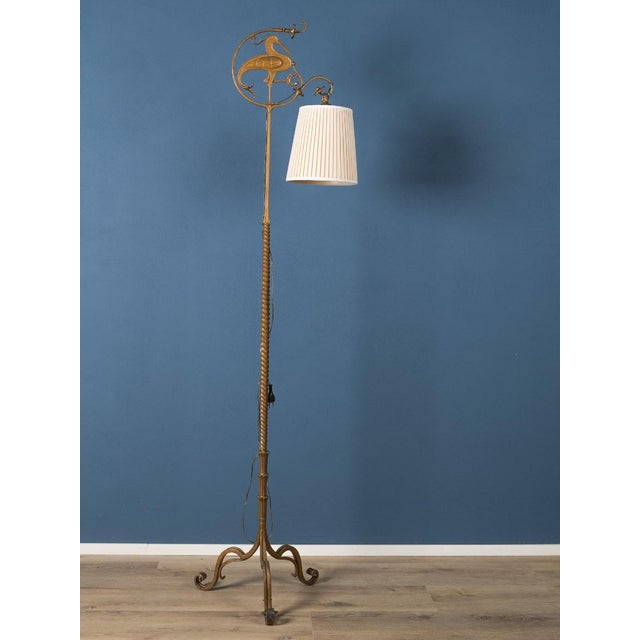 Art Deco Wrought Iron Floor Lamp by Carlo Rizzarda, Italy, 1930s For Sale - Image 6 of 6
