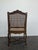 Regency Living Room Set in Walnut with Caning, Set of 5 For Sale - Image 10 of 17