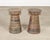 Bronze Pair of Southeast Asian Bronze Rain Drum Drinks Tables For Sale - Image 8 of 18