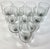 Glass Mid-Century Smoke Goblets- Set of 10 For Sale - Image 7 of 12