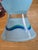 Late 20th Century Post-Modern Glass Vase by J Kustosch for Vis-À-Vis Collection of Ritzenhoff Face For Sale - Image 5 of 9