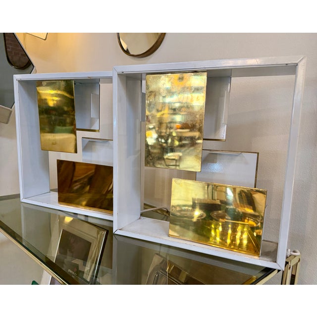 Pair of “Quadro Di Luce” Table Lamps by Gio Ponti for Pollice, Italy, 1960s For Sale - Image 11 of 18