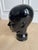 Vintage German Modernist Black Glass Mannequin Head, C. 1960s–1970s For Sale In Chicago - Image 6 of 10