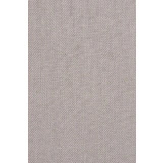 Clearance Jl Herringbone Fr Pebble Upholstery Fabric - Sample For Sale