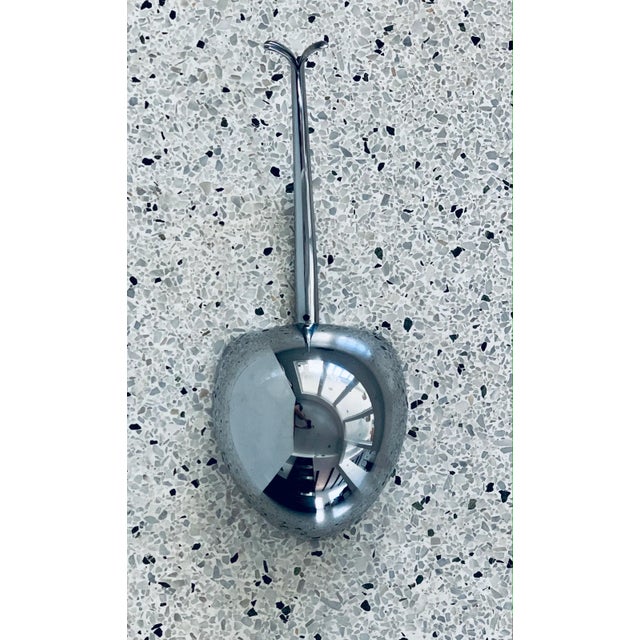 Metal 1980s Mesa Giuliano Malimpensa Large Tadpole Ciotola Serving Bowl For Sale - Image 7 of 12