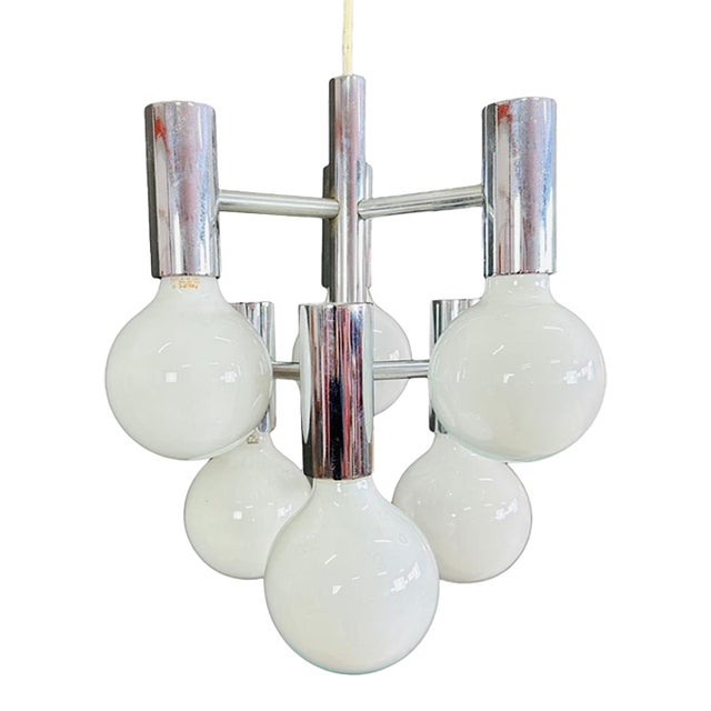 1960s Space Age Sputnic Chandelier For Sale