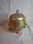 Antique 19th Century Brass Etrog Box Engraved Sukkot Citron Footed Judaica For Sale - Image 18 of 18