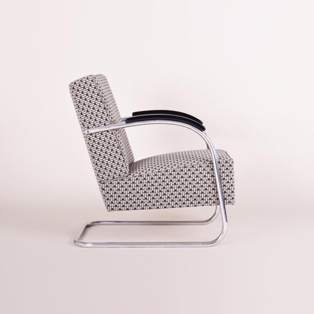 Art Deco Model FN21 Armchair by Mücke-Melder, Czech, 1930s For Sale - Image 3 of 17