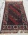 AN ANTIQUE VINTAGE DESIGN BALUCHSTAN TRIBAL RUG. It’s circa 1900s it is in Worn condition . The sides and he’s and end...