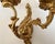Antique French Rococo Wall Sconces in Bronze Lighting, Set of 2 For Sale - Image 4 of 7