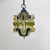 Brutalist Glass and Iron Hanging Lamp, 1970s For Sale - Image 11 of 17