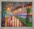 Impressionist Original Oil on Canvas Painting #2 For Sale - Image 9 of 9