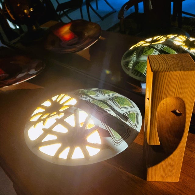 Mid-Century Ceramic Wall Lamp, 1960s For Sale - Image 3 of 18