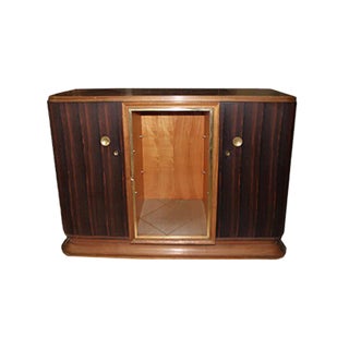 Art Deco Macassar Buffet by Auguste Vallin For Sale