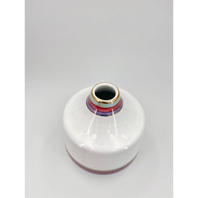Vintage Italian Ceramic Vase by Nazareno Picchiotti from Deruta, 1970s For Sale - Image 11 of 15