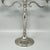 Handmade 3-Candle Candelabra in Stainless Steel For Sale - Image 6 of 9