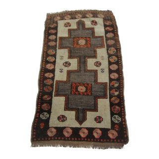 Mini Vintage Turkish Rug For Sale