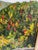 1992 Acrylic on Canvas Colorful Landscape in Autumn in the Hudson Valley Painting Signed at Lower Right Corner. For Sale - Image 4 of 8