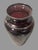 Early 20th Century Antique Amethyst Purple Glass Vase Sterling Silver Overlay Peacock 10.5” For Sale - Image 5 of 8
