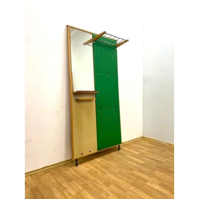 Mid-Century Modern Coat Hanger, Czechoslovakia, 1960s For Sale - Image 3 of 7