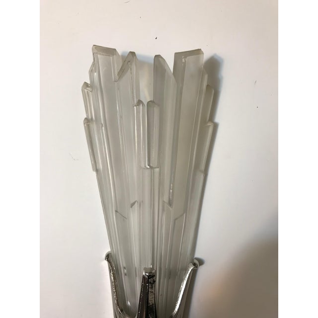 French Art Deco Geometric Scones by Georges Leleu - a Pair For Sale - Image 10 of 12