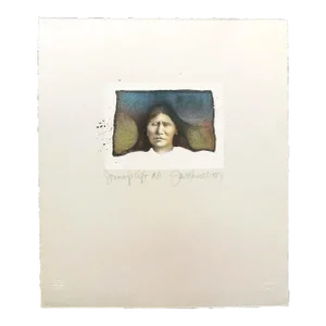 1990s Frank Howell "Journey's Gift" Lithograph Unframed Hand Signed