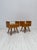 Mid-Century Walnut Nightstands with Glass Shelves, 1960s, Set of 2 For Sale - Image 10 of 10