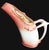 Pink Antique Staffordshire Late Victorian Royal Fenton, Made in England. Soft Pink With Sponge Gilded Trim For Sale - Image 8 of 17