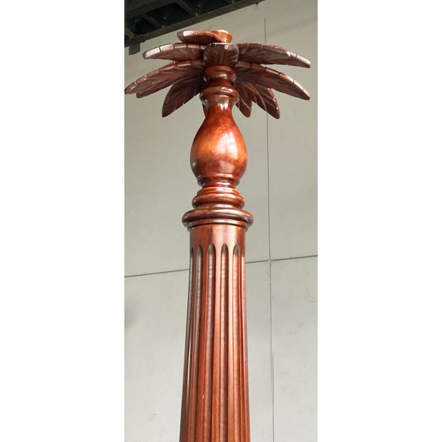 Vintage Regency Rice Poster King Size Bed For Sale In West Palm - Image 6 of 7